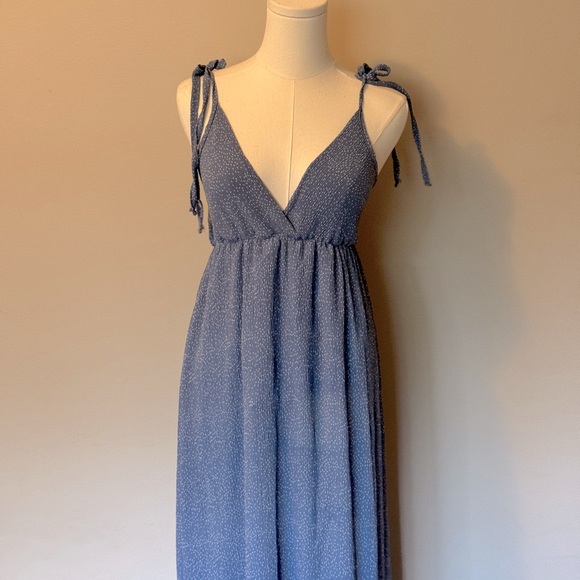 Oak + Fort blue maxi dress - Picture 1 of 2